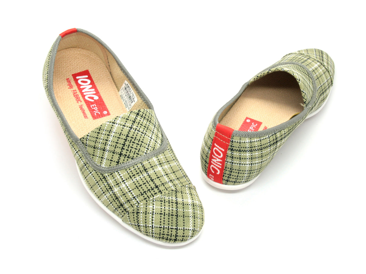 Women&#39;s Paris in Green Stripes