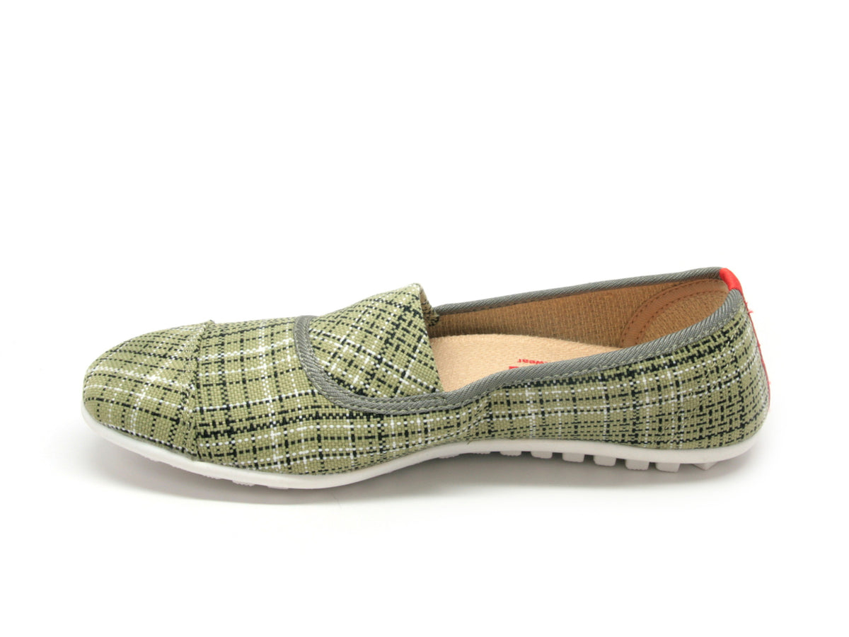 Women&#39;s Paris in Green Stripes