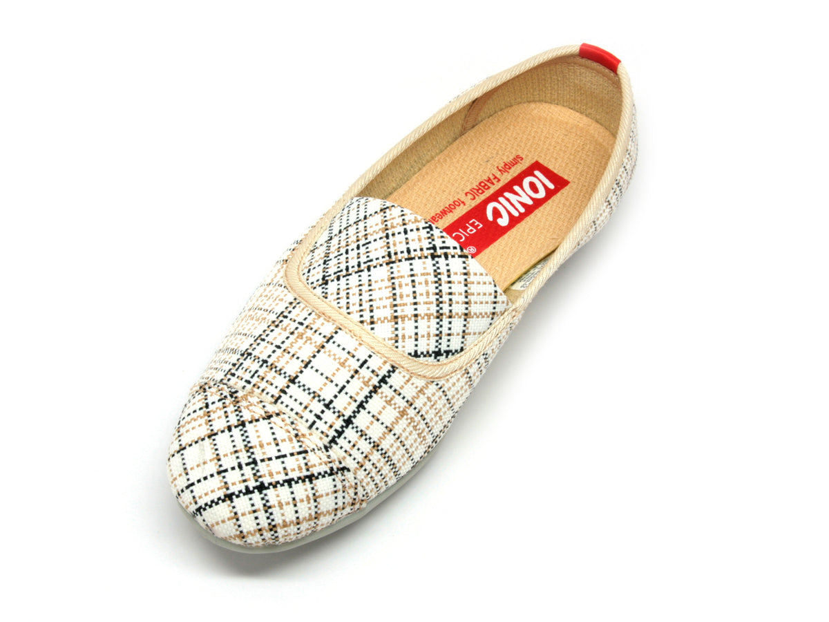 Women&#39;s Paris in White Stripes